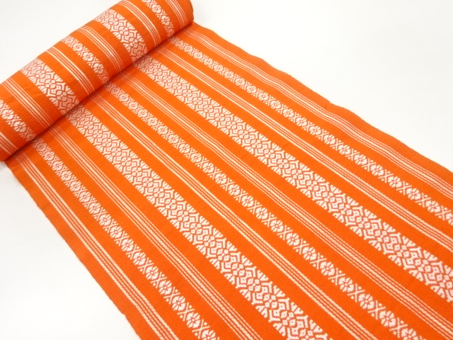 JAPANESE KIMONO / ANTIQUE BOLT FOR HASSUN OBI / HAKATA